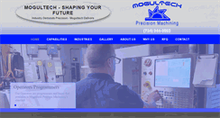 Desktop Screenshot of mogultechmachining.com